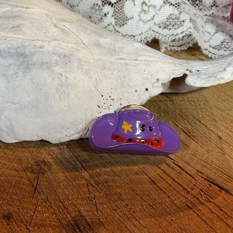 Cowboy Hat Button Cover
