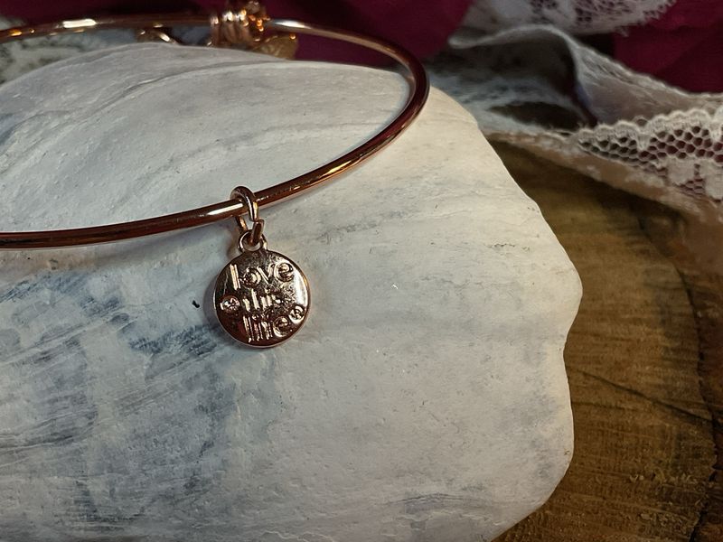 Love This Life Bracelet – Vintage Affirmation &amp; Everyday Grace