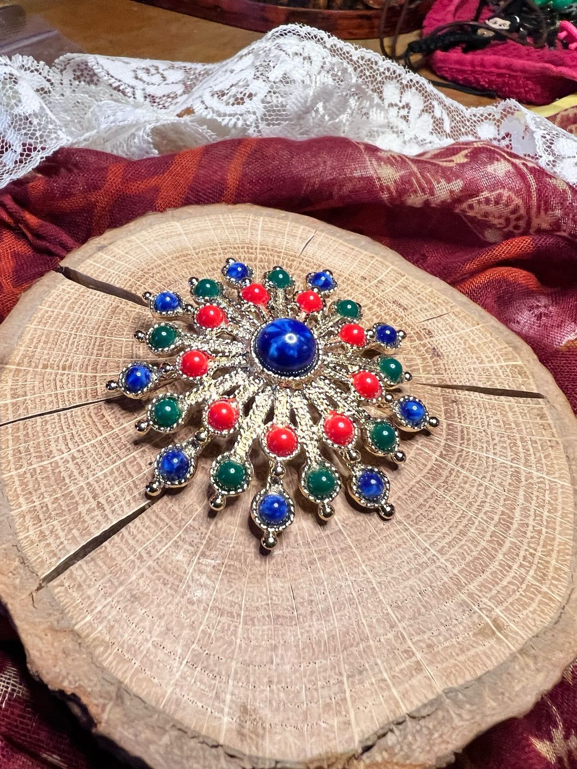 Sarah Coventry Snowflake Brooch