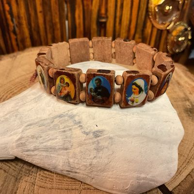 Wooden Saints Bracelet