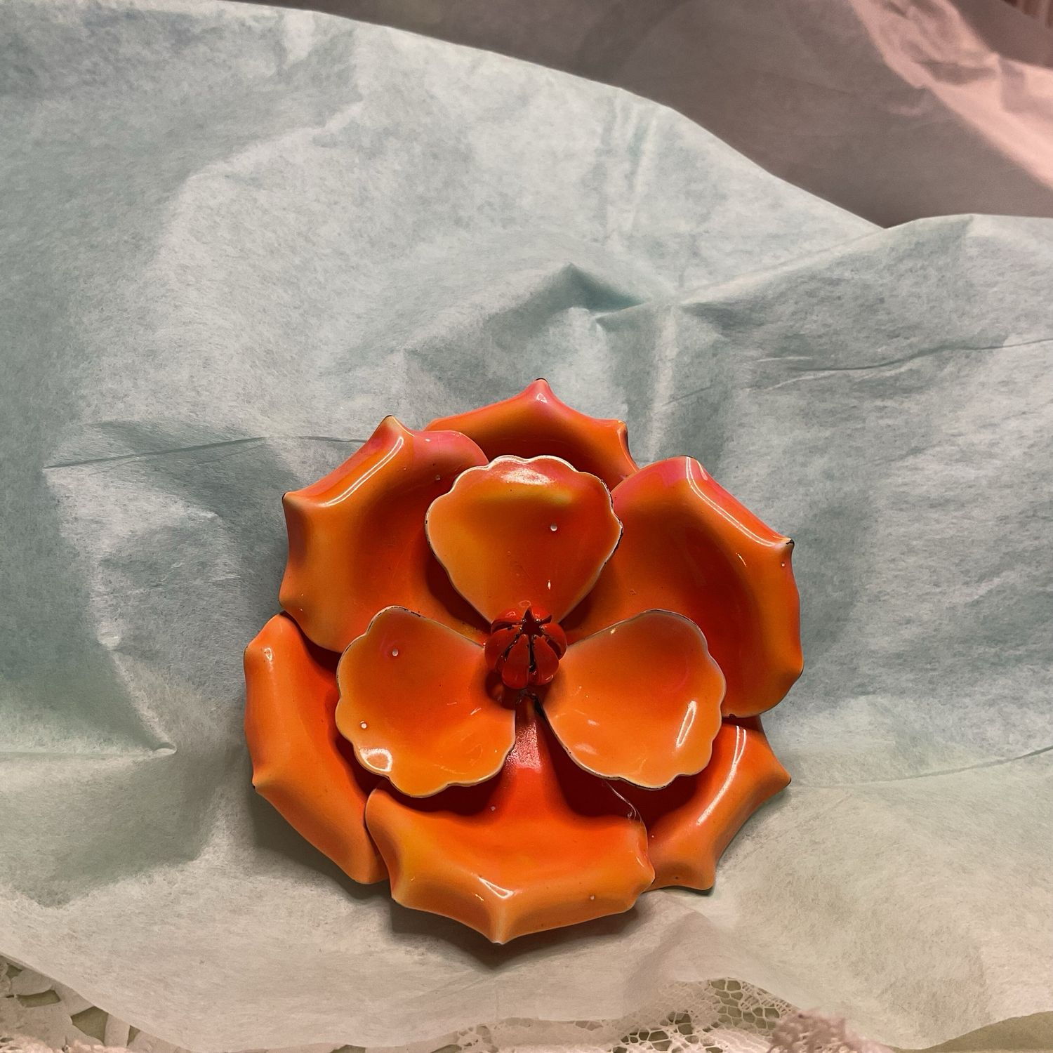 Vintage Flower Brooch