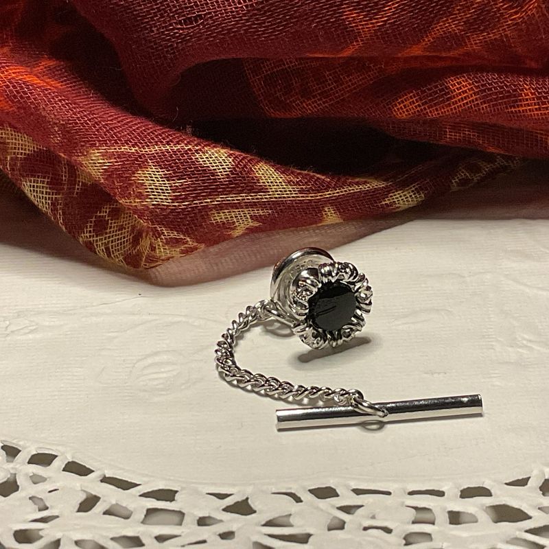 Hickok Silver Tie Pin