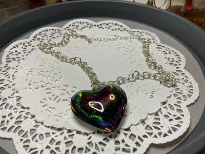 Iridescent Crystal Necklace
