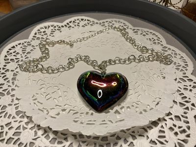 Iridescent Crystal Necklace