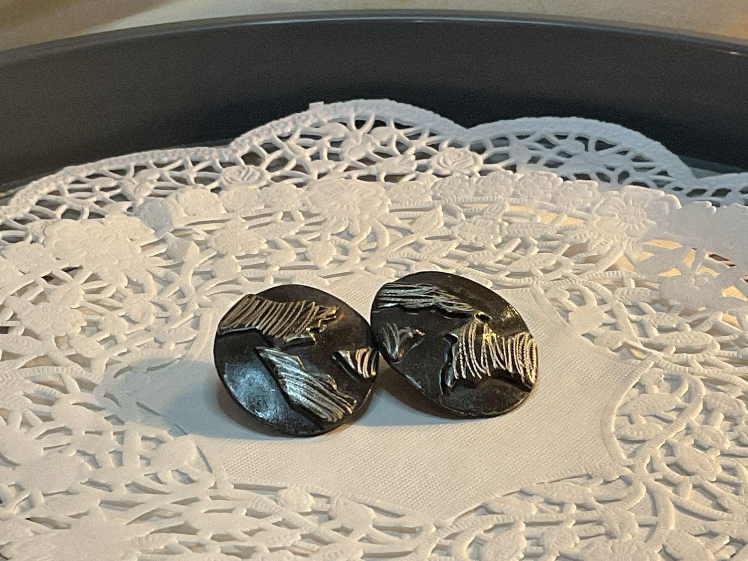 Metal Vintage Earrings 