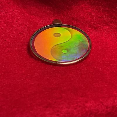 Ying Yang Hologram Pendant