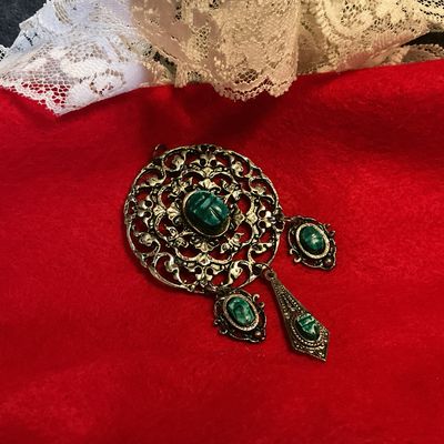 Egyptian Stye Scarab Pendant