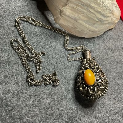 Vintage Perfume Bottle Necklace