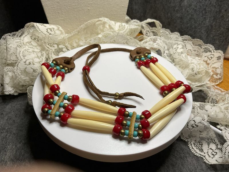Native American Handcrafted Authentic Choker Necklace