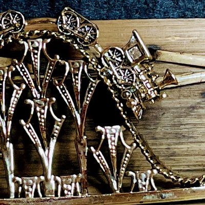 Rollercoaster Brooch – Whimsical Carnival Ride | Vintage Memory Pin | Remember When Series