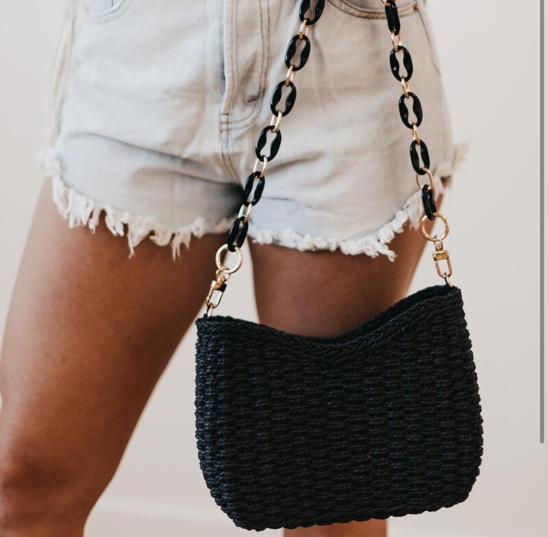 Staycation Straw Shoulder\Crossbody