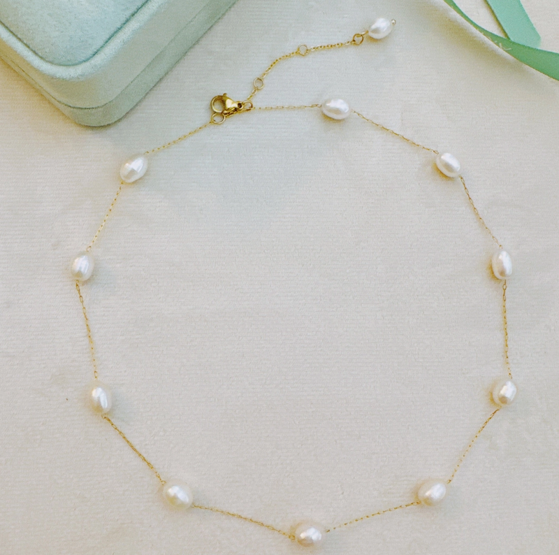Esther Freshwater Pearl Necklace