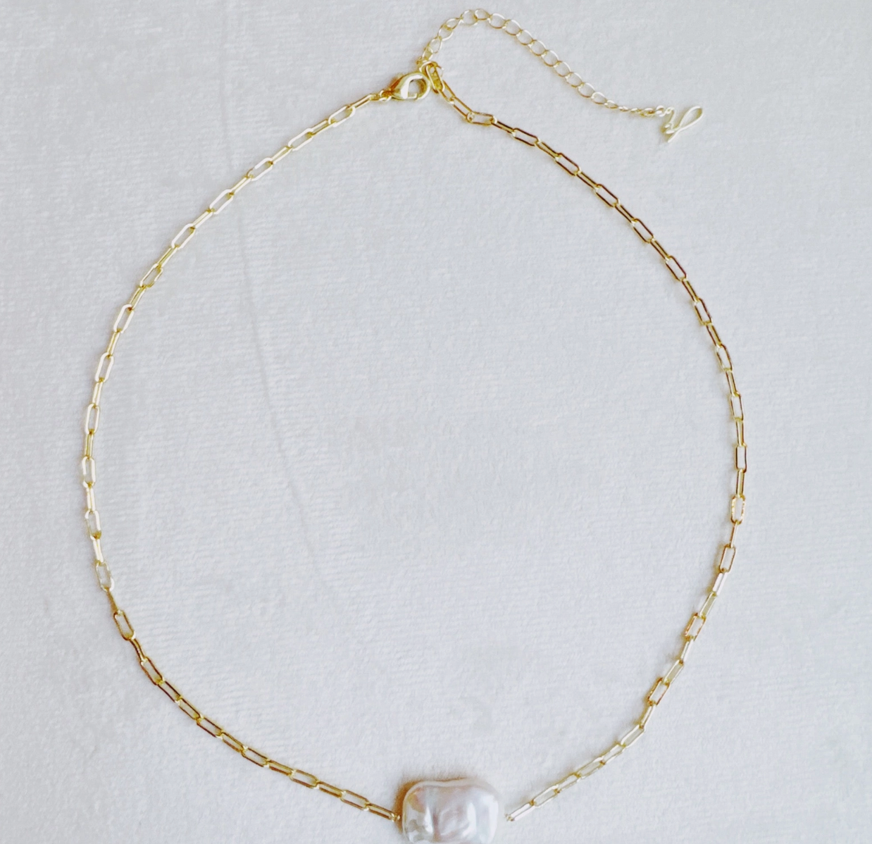 Hannah Baroque Pearl Chain