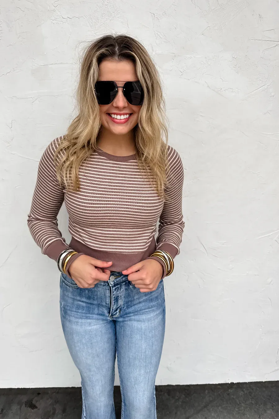 Rayann Stripe Top