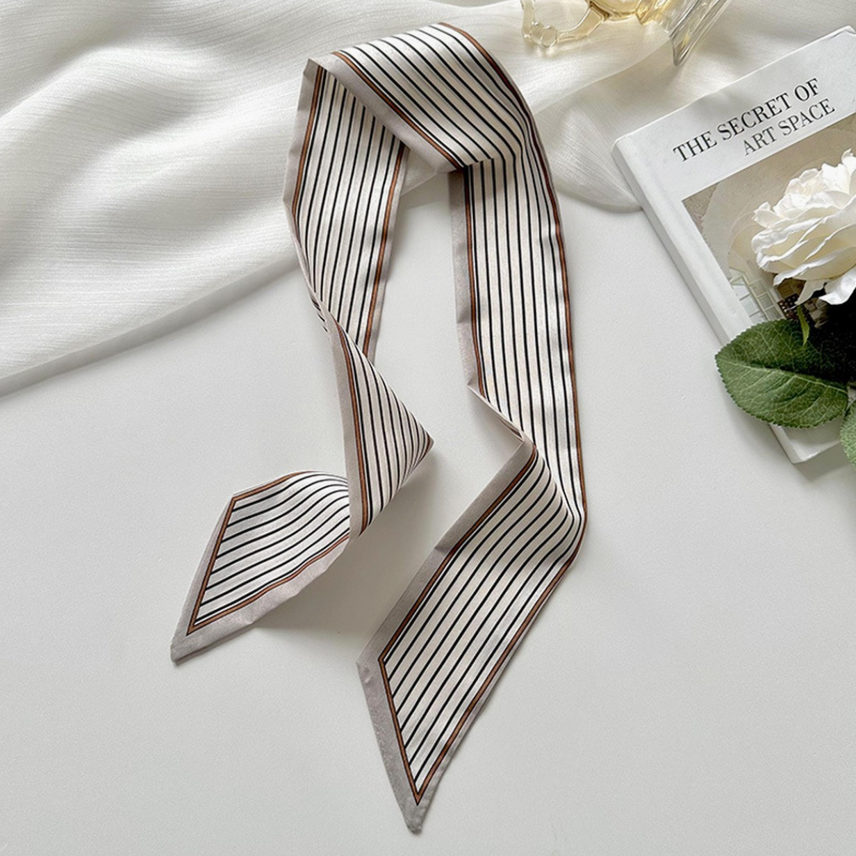 Striped Ribbon Headband