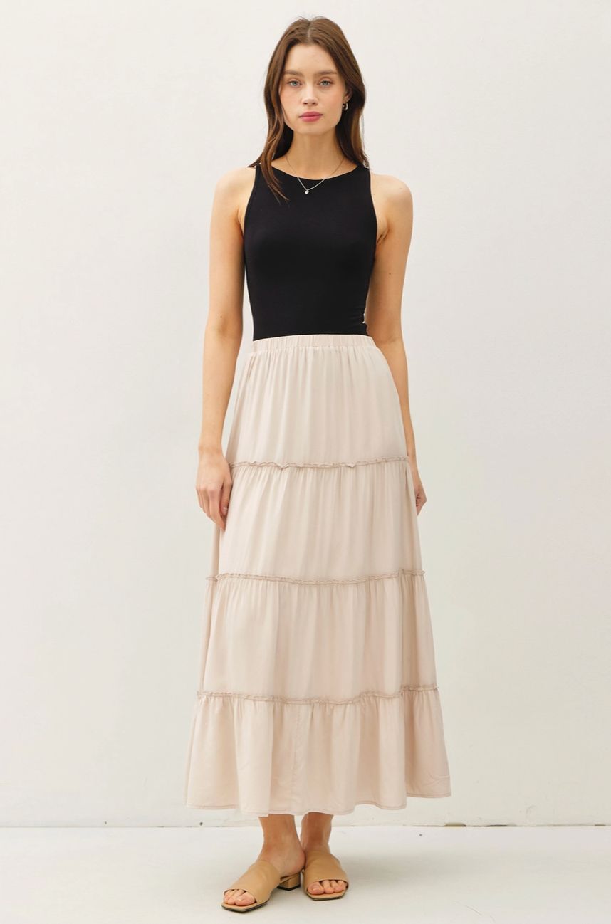 Stone Tiered Maxi