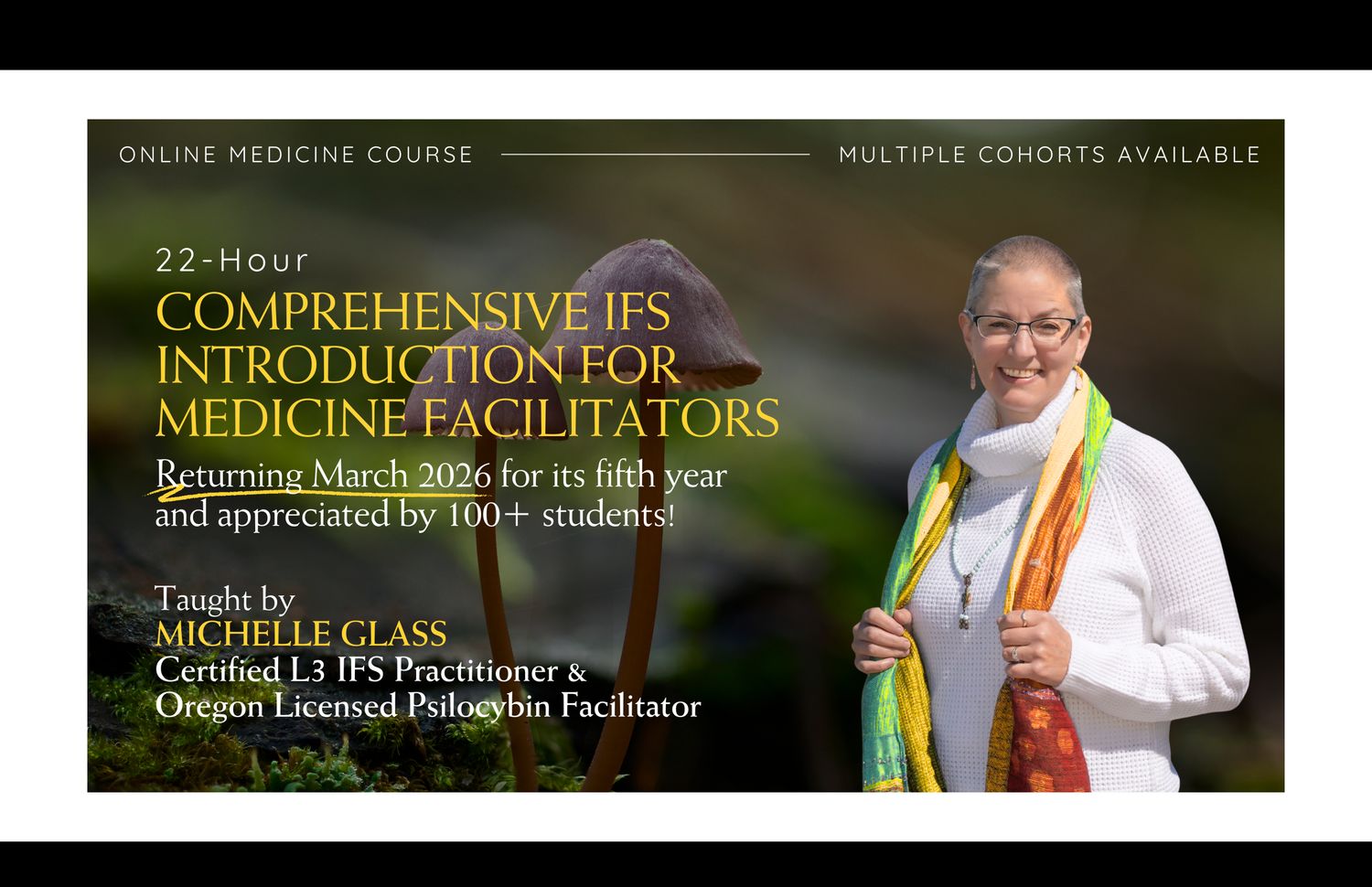 Comprehensive IFS Introduction for Medicine Facilitators (Feb 2026 Cohort)                             [SOCIAL EQUITY PRICING: $1,200 - $850]