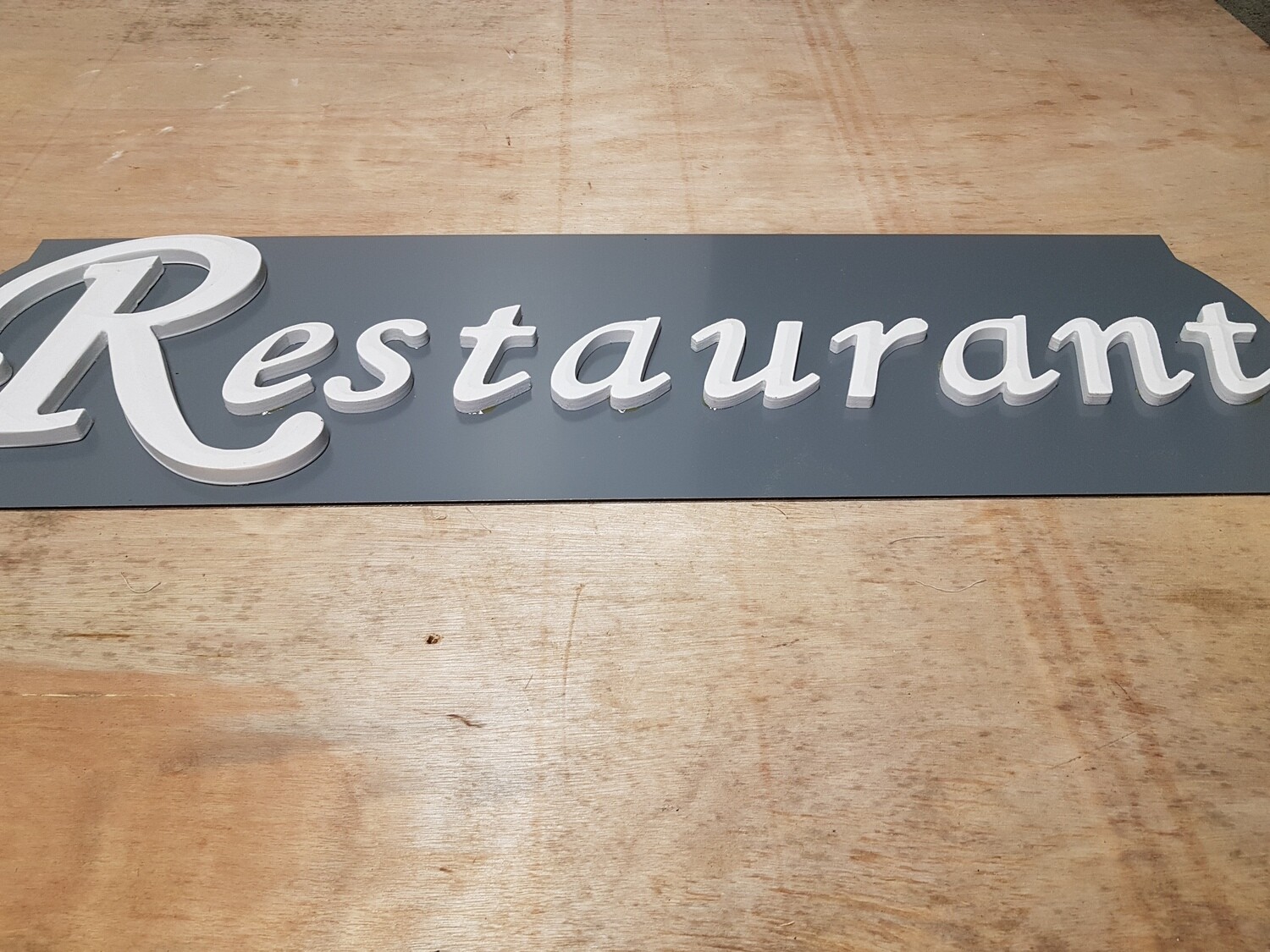 Raised Lettering For Shop Fronts