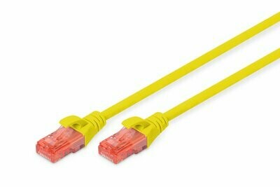 Digitus RJ45 Networks Cable CAT 6 U/UTP 1m