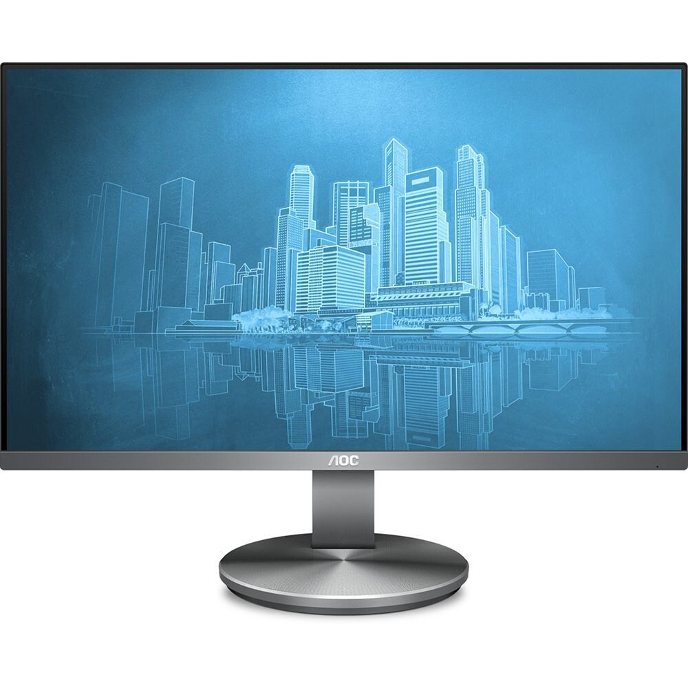 AOC I2490VXQ/BT 23.8" WLED Widescreen Full HD IPS VGA/HDMI/DisplayPort Black Professional Monitor