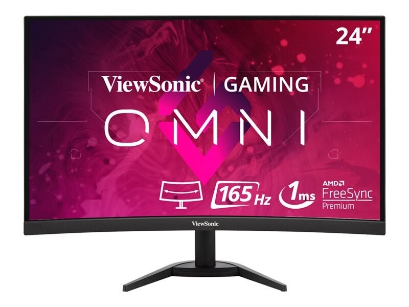 ViewSonic VX2468-PC-MHD (24 inch) 2xHDMI, DisplayPort
speakers