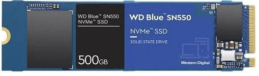 Western Digital WD Blue SN550 NVMe M.2 500 GB PCI Express 3.0 3D NAND