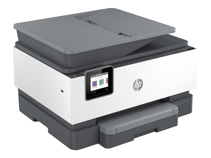 HP Officejet Pro 9014e All-in-One {open} with new clone inks
