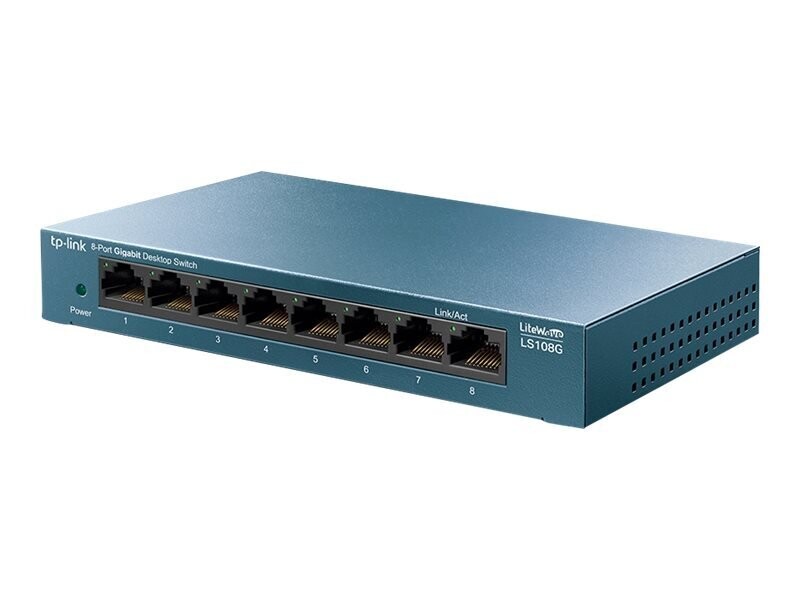 TP-Link LiteWave LS108G - switch - 8 ports - unmanaged