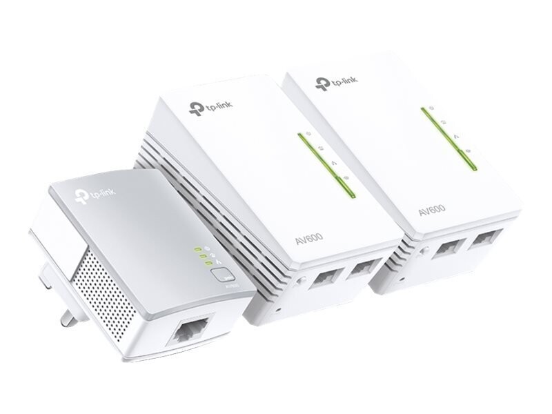 TP-Link TL-WPA4220KIT 2-Port Powerline Adapter WiFi Starter Kit, Range  Extender, Broadband/WiFi Extender