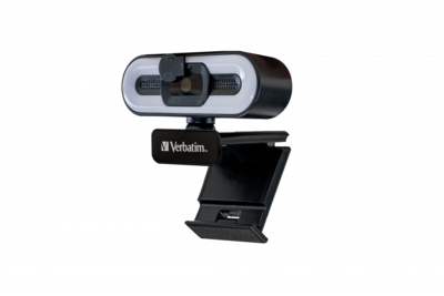 Webcam with Microphone, Full HD 1080p Autofocus & Light