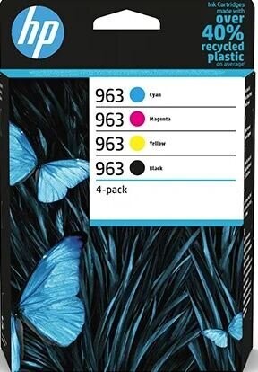 HP 963 ink cartridge 4 pc(s) Original Black, Cyan, Magenta, Yellow