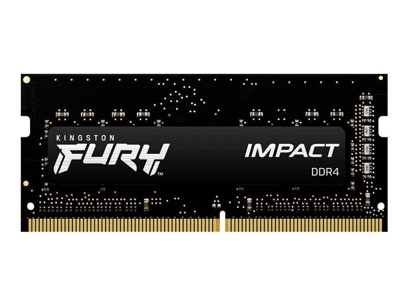 Kingston FURY Impact DDR4 module 8 GB SO DIMM 260 pin 2666 MHz PC4 21300 unbuffered