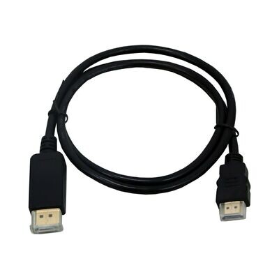 DisplayPort to HDMI PC Monitor Cable - HDHDPORT-005-2M (2 Meters)