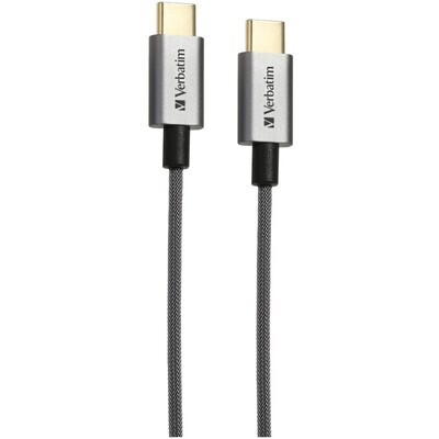 Verbatim USB-C to Sync & Charge Cable 200cm - Space Grey 200 cm,