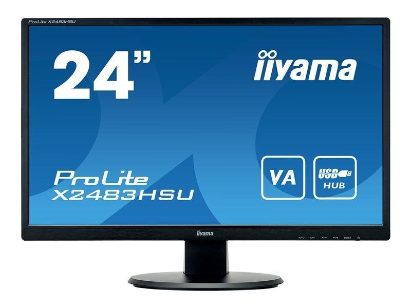 iiyama ProLite X2483HSU-B5 - LED monitor - Full HD (1080p) - 24" HDMI,DP