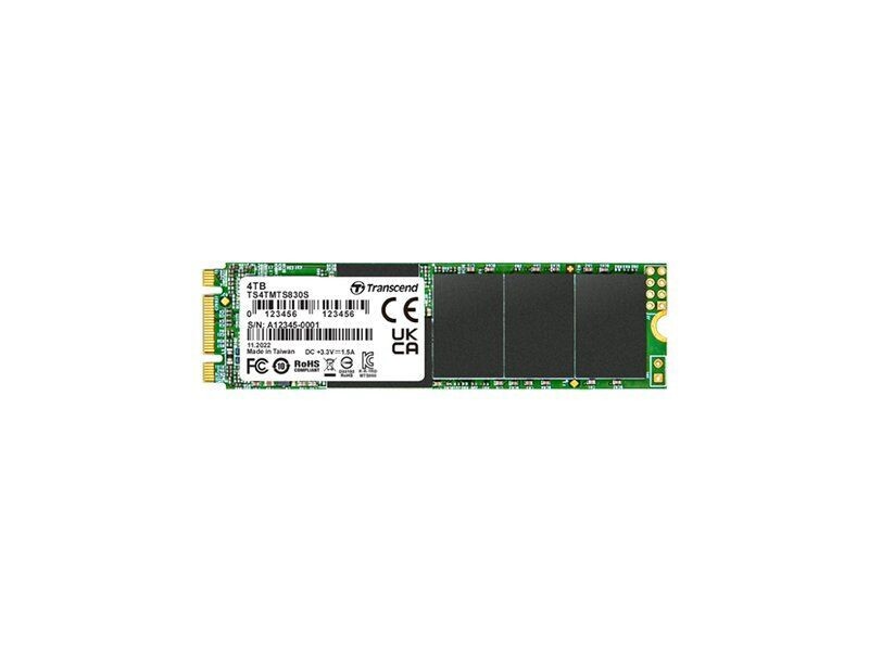 Transcend 4TB M.2 2280 SSD SATA3 B+M KEY TLC