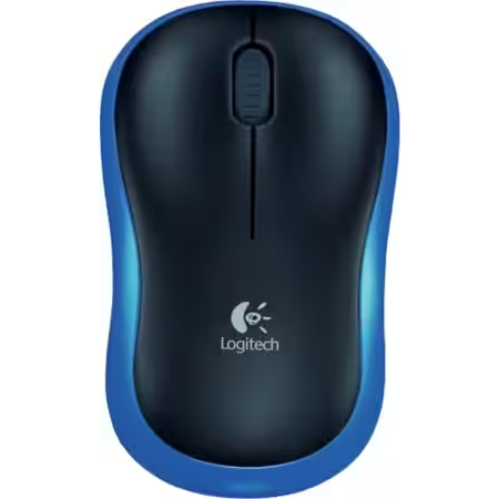 Logitech Mouse M185 Black, Blue