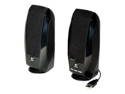 Logitech S150 Digital USB Speakers - For PC - USB - 1.2 Watt (Total) - black