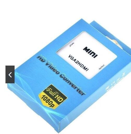 VGA to HDMI Video Converter Adapter 720p 1080p