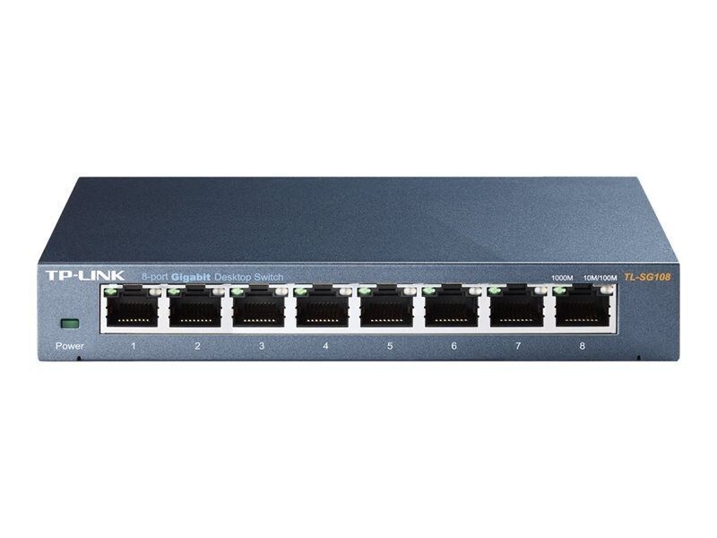 TP-Link TL-SG108 8-port Metal Gigabit Switch