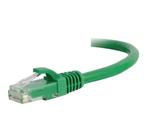 C2G 0.5m Cat5e Booted Unshielded (UTP) Network Patch Cable - Green