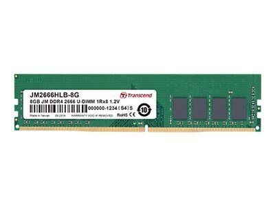 Transcend JetRAM - DDR4 - module - 16 GB - DIMM 288-pin - 2666 MHz / PC4-21300 - unbuffered