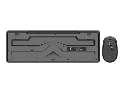 Philips 3000 series SPT6307BL - keyboard and mouse set - QWERTY - black