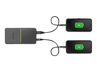 Otter Box Power Bank 10K MAH USB A&C 18W USB-PD Black