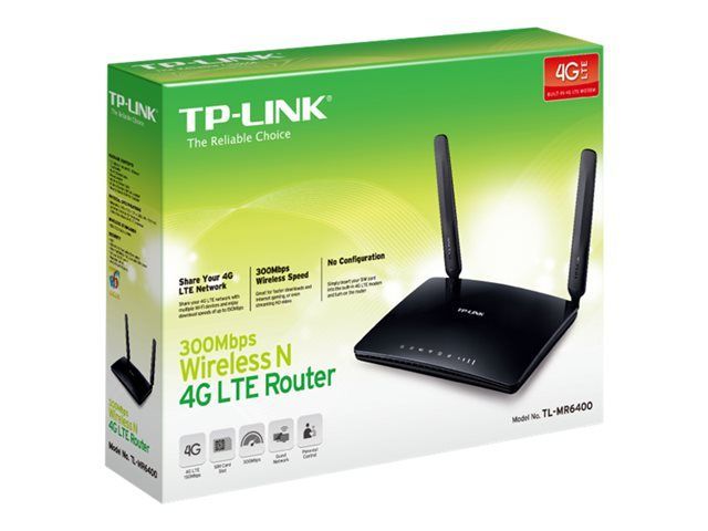 TP-Link TL-MR6400 - wireless router - WWAN - Wi-Fi - desktop