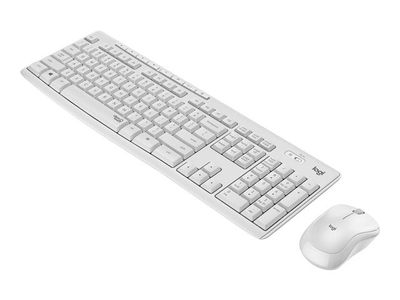 Logitech MK295 Silent, Keyboard and mouse set White