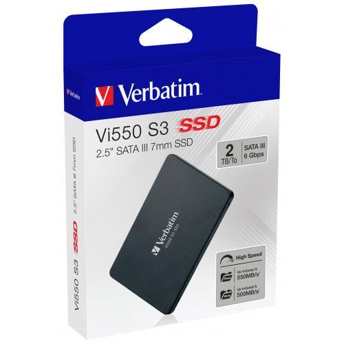 VERBATIM Vi550 S3 2.5" SSD 2TB