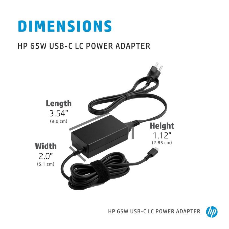 HP 65W USB-C Charger