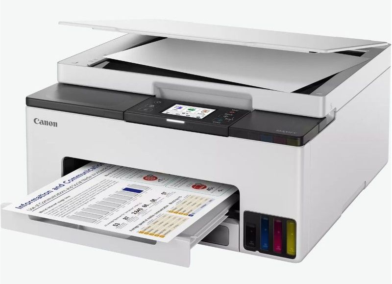Canon MAXIFY GX1050 Wireless Colour 3-in-1 Refillable MegaTank Inkjet Printer