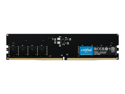 Crucial - DDR5 - module - 16 GB - DIMM 288-pin - 2400 MHz / PC5-38400 - unbuffered